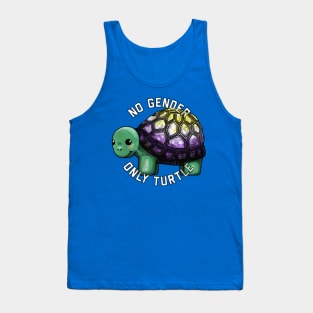 No gender. Only turtle. Tank Top